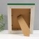 Photo frame plastic 13x18 cm "Stefania" Green with gold 4.4x17.8x23 cm