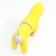 Combiason for dogs, demi -season with a lining, size L (DS 32, OG 48 cm), yellow