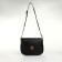 Women's bag on the Textura valve, average size, black color