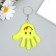 Browler Plastic reflective cataphote "Mand-Smail" 6.8x6.3 cm