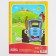 Color paper, A4, 16 sheets, 16 colors, non -stated, bilateral, on paper, 48 g/m², blue tractor