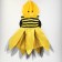Carnival set "Sweet bee", dress, rim, height 110-116 cm