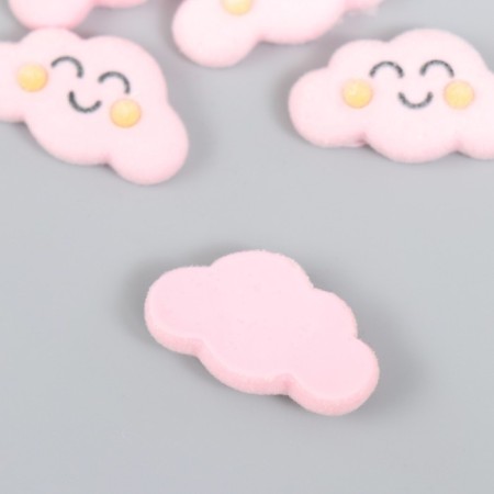 Decor for creativity velvet spraying "Cloud-Smail" 0.6x1.5x2.7 cm-1