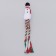 A squeaking toy, soft for dogs "Snowman" with a rope, 32 cm