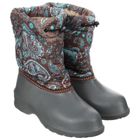 Combined boots with a latch, artificial fur, size 39, MIX color-6