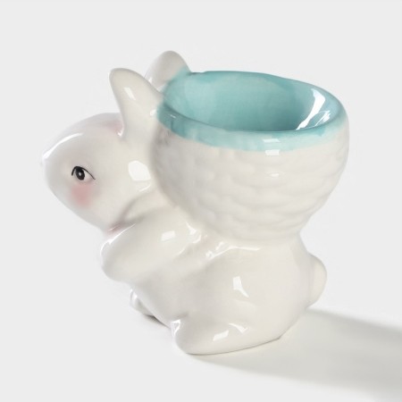 Bunny Bunny, 8 × 5.5 × 7.5 cm, blue color-2