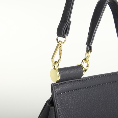 Women's bag on the magnet Textura, small size, color gray-4