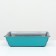 Deep toilet with a mesh of 36 x 25 x 9 cm, gray/turquoise