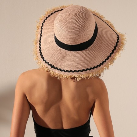 Women's hat Minaku, central zero, river 58-2
