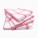 A set of decorative napkins Ethel Red 30x30cm., 4pcs, 100%HL.