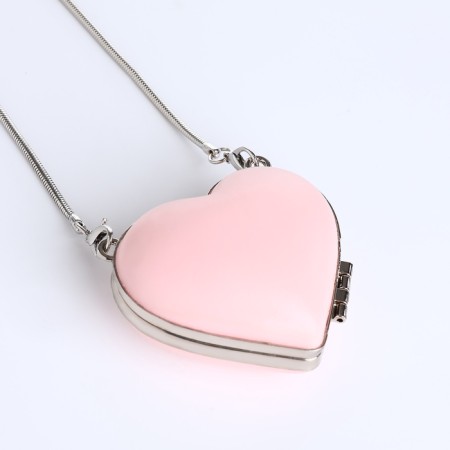 Female bag on a magnet, pink color-6