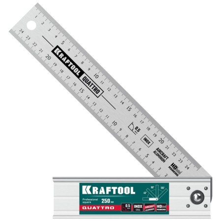 CENTROL CARALIRAR KRAFTOOL QUATTRO 3444, 4 positions, folding, 250 mm-6