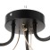 Aliseo chandelier 3x60W E27 Black-Zoloto 54x54x24 cm Bayerlux
