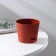 Pot for flowers with a basal watering “Alliance”, 0.4 l, D = 10 cm, h = 8.5 cm, color terracotta