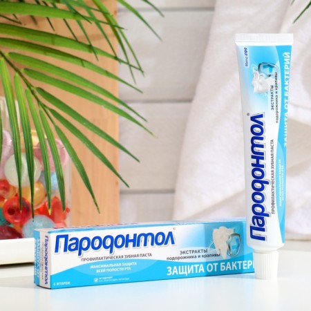 Pasta "periodontol" antibacterial protection, in a tube, 66 g