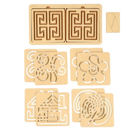 Developing set of neurotransmaries for children "Intercessor Boards", 10 stencils-6