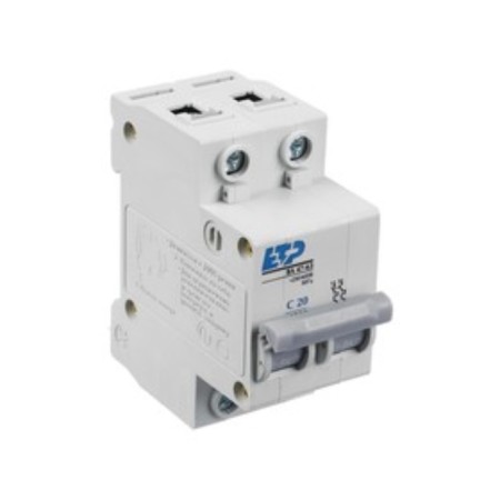 Aircraft switch VA 47-63, 2P 20A (C) 4.5KA ETP