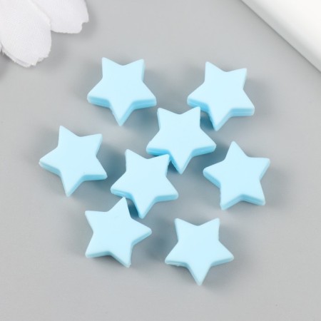 Busina Silicon "Asterisk" turquoise d = 1.4 cm-1
