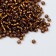 Beads "Zlatka" 08/0, 3 mm, 10 g 0053 brown