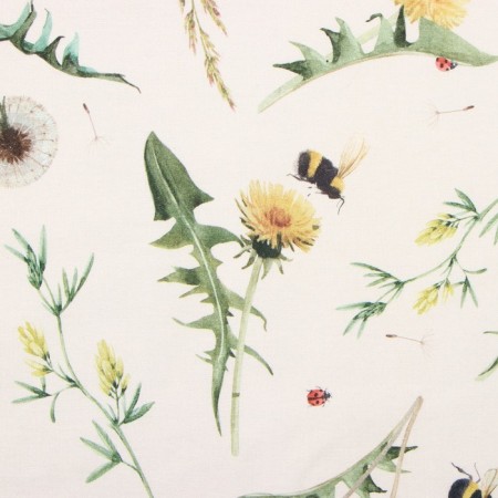 Apron Ethel "Dandelions" 60x70cm, 100%HL, sarzha 178 g/m2-4