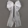 Carnival clamp "Bow" with decor-heart