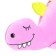 Soft toy-podushka "Stegosavr", 70 cm, color light purple