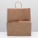 Craft bag without printing, round handle 32 x 18 x 37 cm