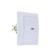 Coonsevo switch Selena 8102, 10 A, 1 key, hidden, with an indicator, white