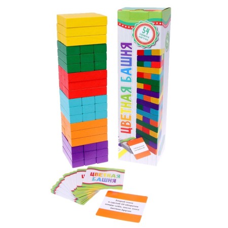 Tower color (with cards-cards)