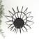 Summary Metal for 1 candle "Loft. Prutia" black 24x13.5x13.5 cm