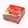 Gift Folding Box with 3D "Champion", cars, 15x15x7 cm