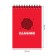 Notepad A6, 40 sheets in a cage on the crest Illusion, cover Cover Cardboard, OFSET block 60 g/m2, mix