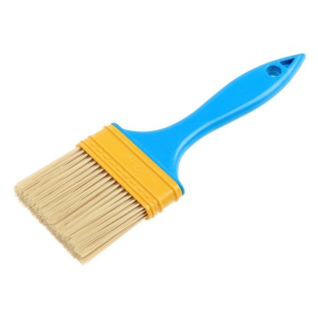 Brush flat promo, artificial bristles, plastic handle, 2.5 ", 63 mm-2