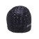 ATEMI PU 200 swimming cap, fabric with polyurethane coating, black 3D color