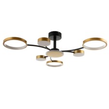 Causteen with PDU 2299/7GD LED 136W 3000-6000k gold 77x77x18 cm Bayerlux