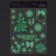 Interior sticker with the luminous layer of the "Wonderful Year", 21 x 29.7 cm, New Year