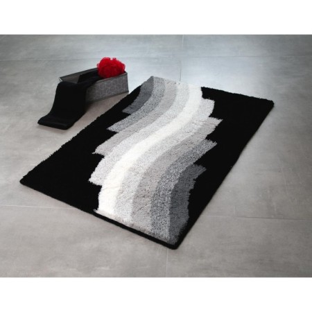 Bathroom mat Streak Black 60x90 cm-1