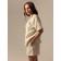 Female suit (shirt and shorts) SL Home p. XL, milk