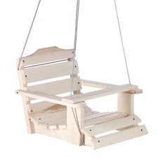 Wooden -suspended chair, seat 50 × 50cm
