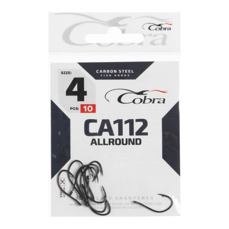 Cobra Allround hooks, series CA112, No. 04, 10 pcs.