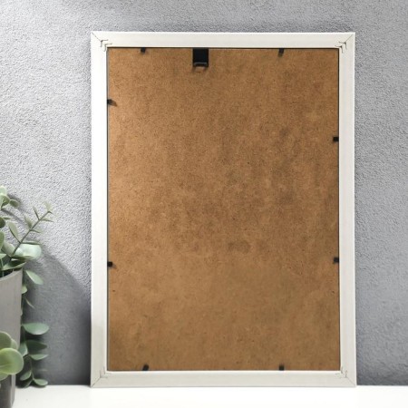 Photo frame Plastic A4 "Golden spiral on white" 32.3x23.8 cm-2