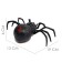 The spider radio -controlled "Black Widow" works from batteries