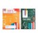 Portfolio in the folder with a “schoolboy” mount, 10 sheets-undergraduate, 21.5 x 30 cm