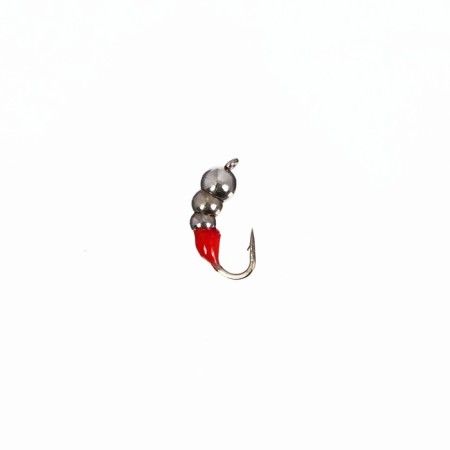 Mormyshka Wolfram Marlin’s Murash No. 2, 3.5 mm, 0.65 g, color nickel, 10 pcs