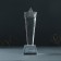 Souvenir Glass Stele "Star - Winner" 6.5x6.5x23 cm