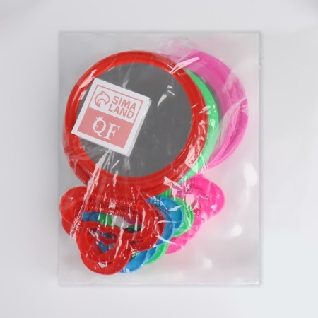 Desktop mirror - suspended “circle”, D mirror surface 9.5 cm, color mix-5
