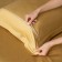 KIA pillowcase set, size 50x70 cm, gold color, 2 pcs