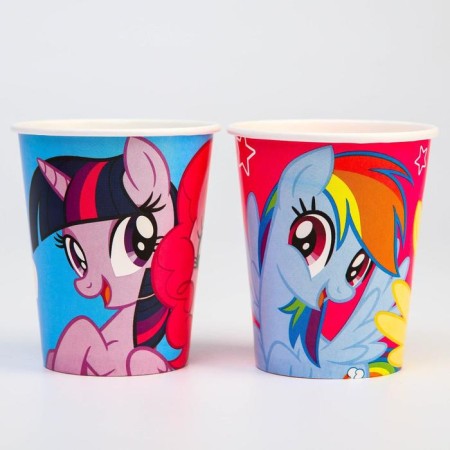 Paper glass "Happy Birthday", 250ml, My Little Pony-1