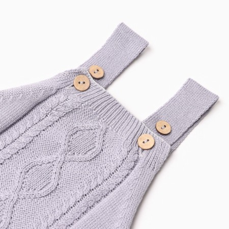 Combineson Children's Knitted Minaku, height 80-86, gray-blue color-6