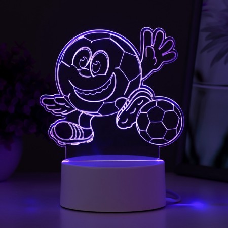 Lumber "Footbie" LED RGB from the network 13x9.5x12.6 cm Risalux-5